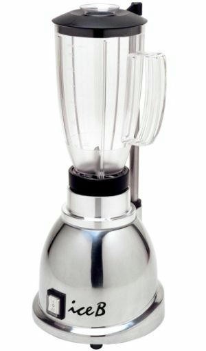 БЛЕНДЕР MACAP B100 (C13) ХРОМ ПЛАСТИКОВЫЙ СТАКАН