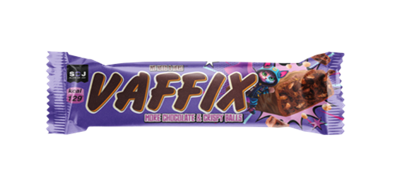 Хрустящий шоколадный батончик SOJ VAFFIX с какао (30г)